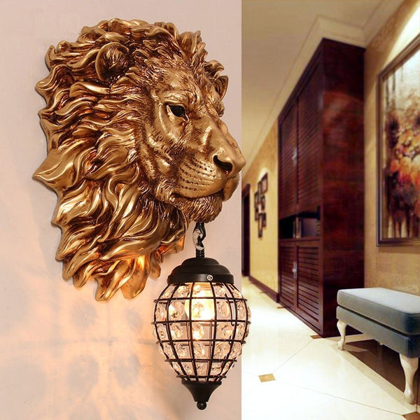 Royal Lion Wall Lamp