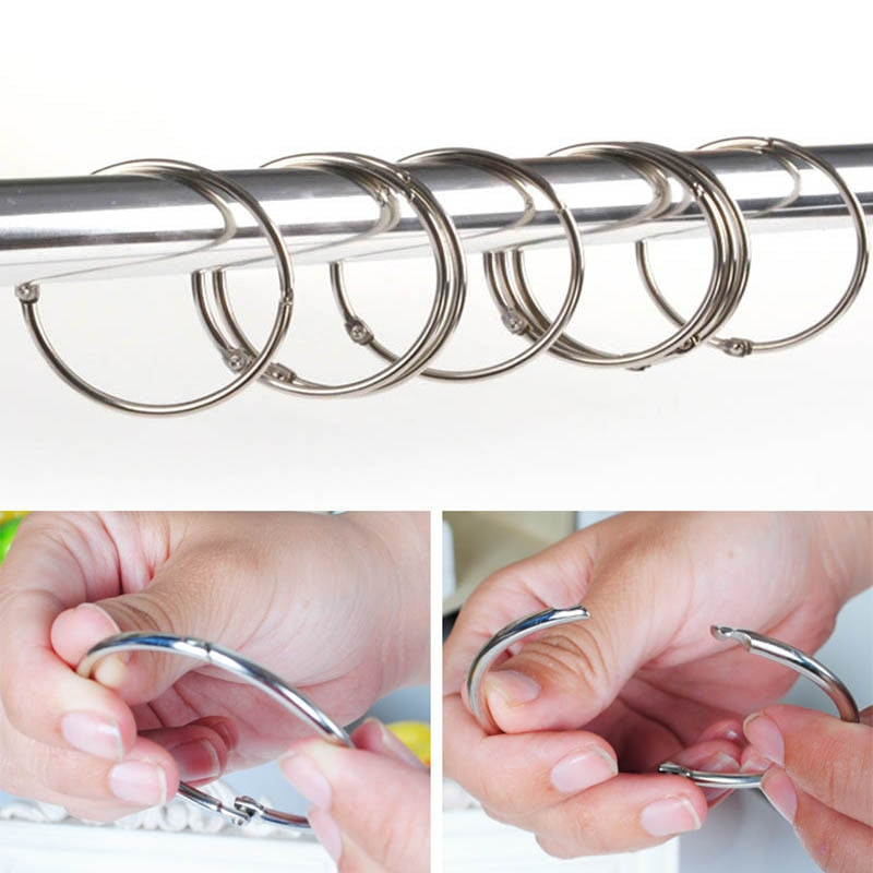 Circle shower curtain Hooks