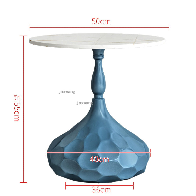 Light Luxury Nordic End Tables Modern Simple Bedside Table Italian Sofa Small Coffee Table Corner Table Living Room Furniture