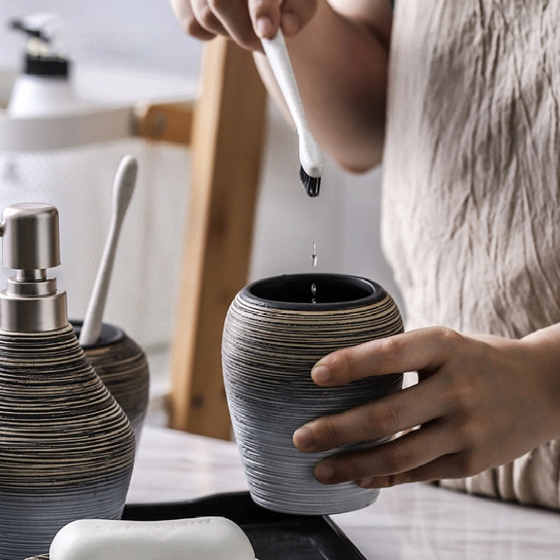 Bali Ceramic Bathroom Sets