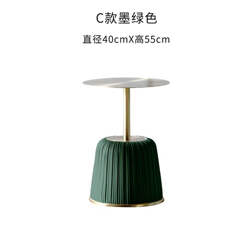 Italian Living Room Coffee Table Creative Small Apartment Hotel Endtable Modern Minimalist Bedroom Restaurant Round Corner Table