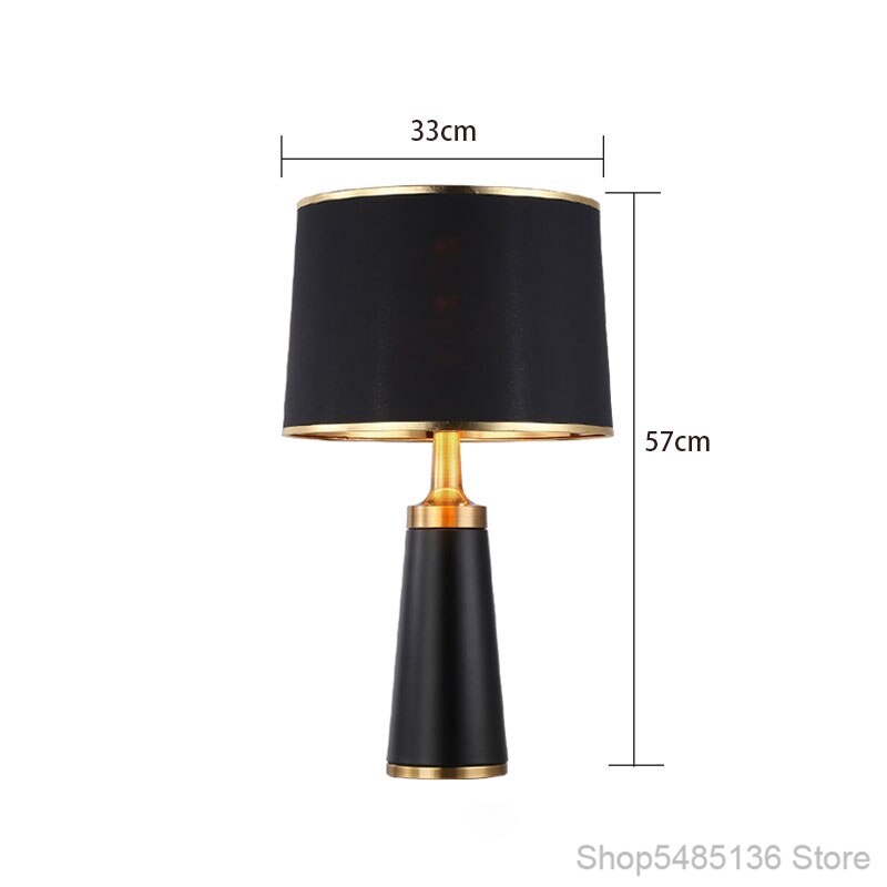 European-style Modern Led Light Luxury Table Lamp Creative Romantic Bedroom Bedside Living Room Study Home Decorative Art Lamps