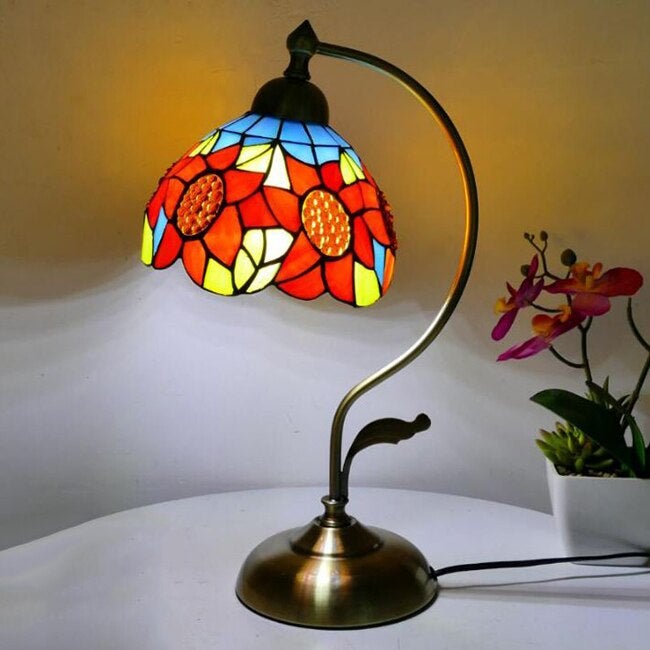 Bohemian Rose Lamp