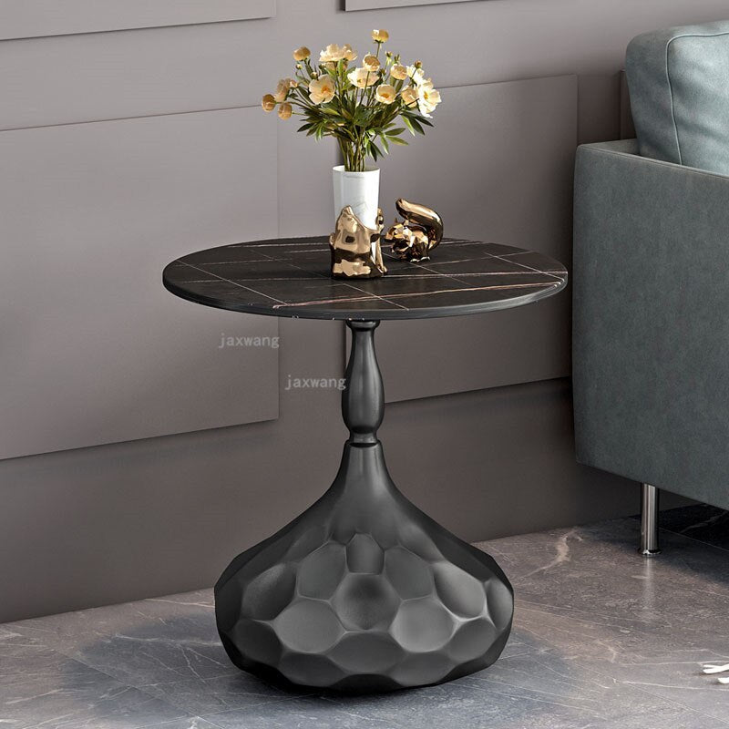 Light Luxury Nordic End Tables Modern Simple Bedside Table Italian Sofa Small Coffee Table Corner Table Living Room Furniture