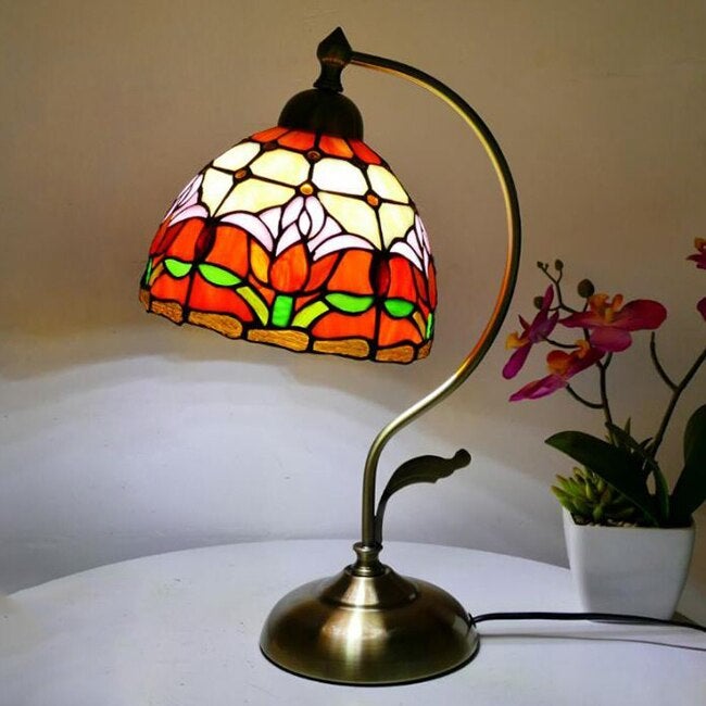 Bohemian Rose Lamp