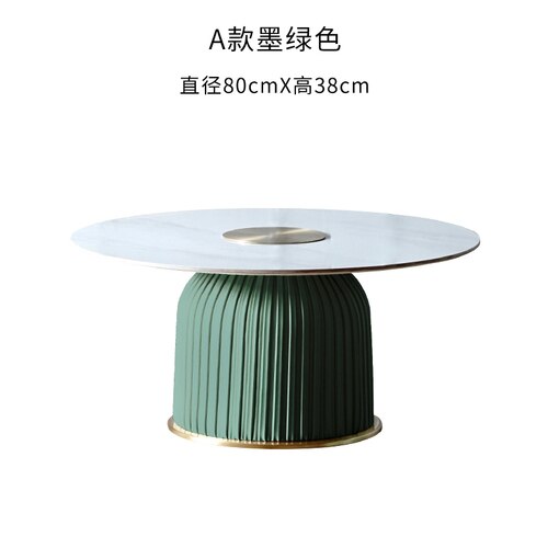 Italian Living Room Coffee Table Creative Small Apartment Hotel Endtable Modern Minimalist Bedroom Restaurant Round Corner Table
