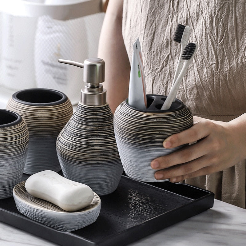 Bali Ceramic Bathroom Sets