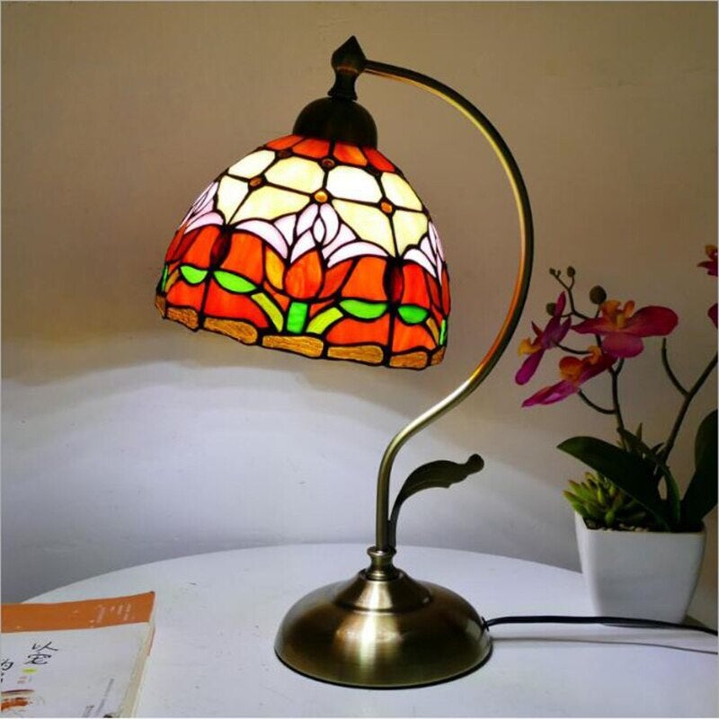 Bohemian Rose Lamp