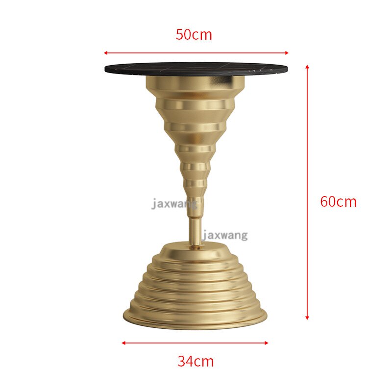 Nordic Luxury Rock Board Coffee Tables Modern Sofa Side Tables Sofa Corner Table Living Room Furniture Bedside Table