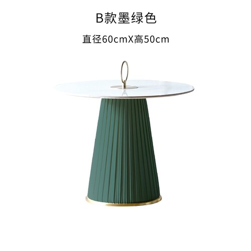 Italian Living Room Coffee Table Creative Small Apartment Hotel Endtable Modern Minimalist Bedroom Restaurant Round Corner Table