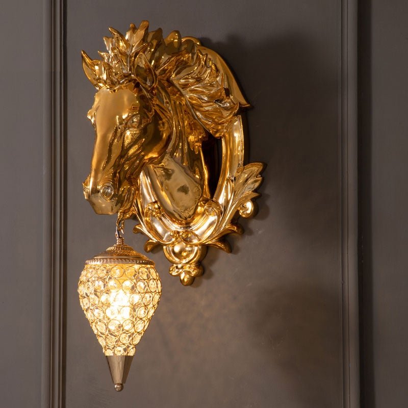 Sultan Horse Wall Lamp