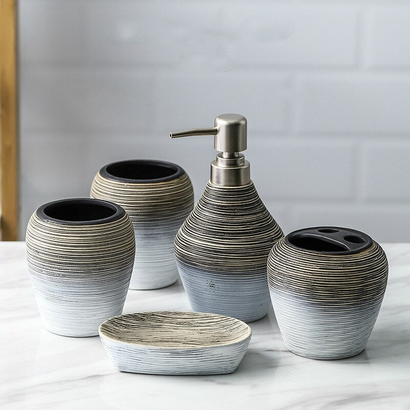 Bali Ceramic Bathroom Sets