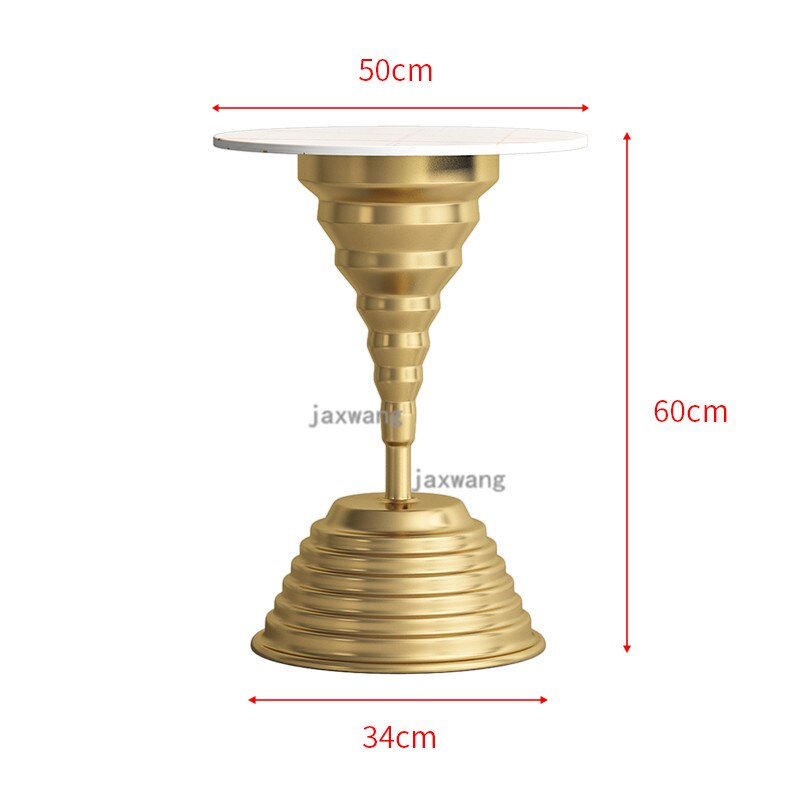 Nordic Luxury Rock Board Coffee Tables Modern Sofa Side Tables Sofa Corner Table Living Room Furniture Bedside Table