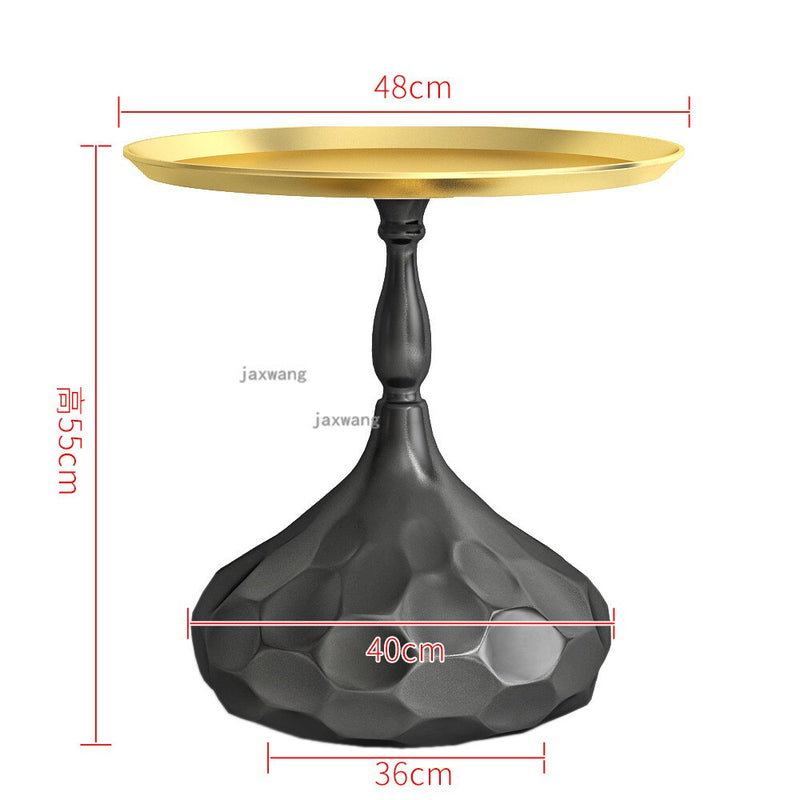 Light Luxury Nordic End Tables Modern Simple Bedside Table Italian Sofa Small Coffee Table Corner Table Living Room Furniture