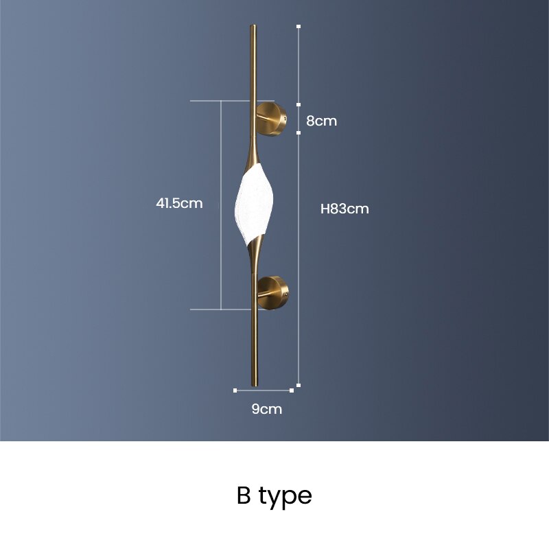 Crystal Scepter Wall Lamp