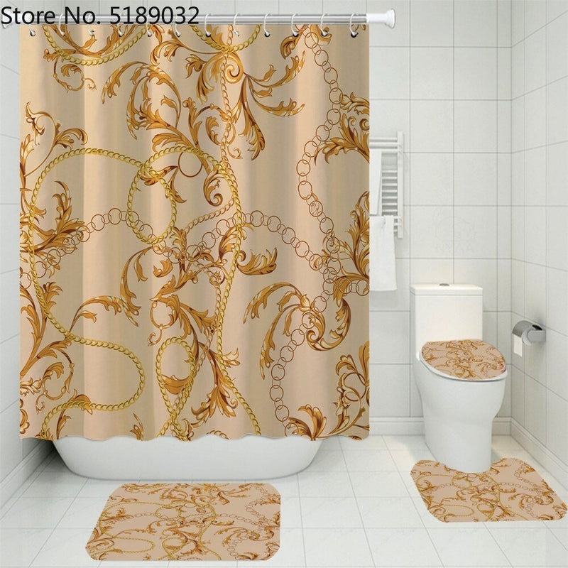 French touch Shower Curtain Set
