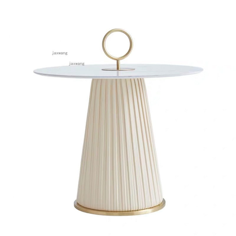 Italian Living Room Coffee Table Creative Small Apartment Hotel Endtable Modern Minimalist Bedroom Restaurant Round Corner Table