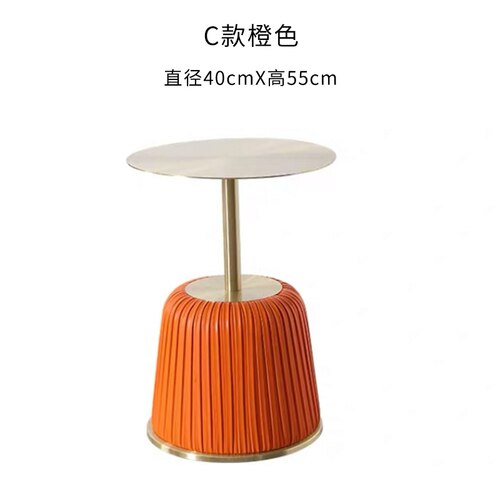 Italian Living Room Coffee Table Creative Small Apartment Hotel Endtable Modern Minimalist Bedroom Restaurant Round Corner Table