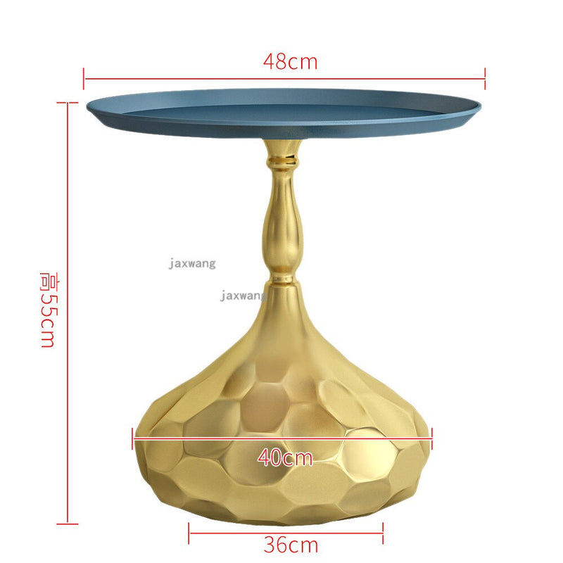 Light Luxury Nordic End Tables Modern Simple Bedside Table Italian Sofa Small Coffee Table Corner Table Living Room Furniture