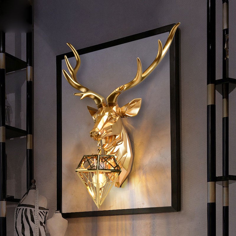 Amperian Antler Wall Lamp