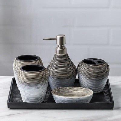 Bali Ceramic Bathroom Sets