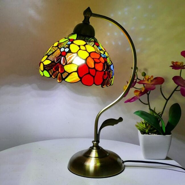 Bohemian Rose Lamp