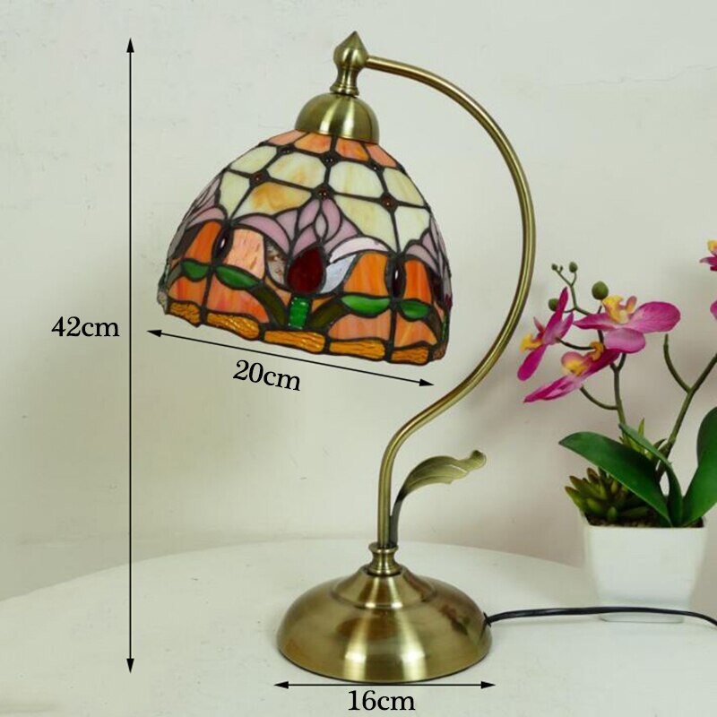 Bohemian Rose Lamp