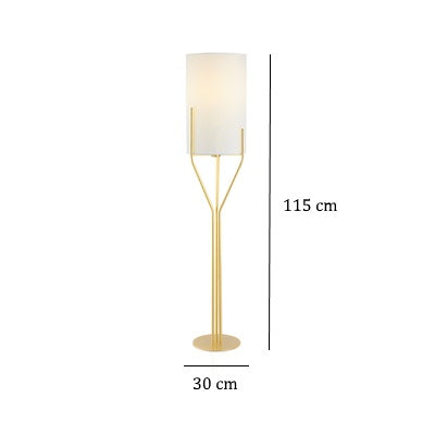 CARTWHEEL FLOOR LAMP