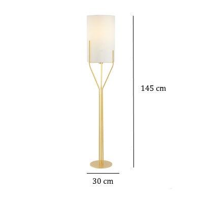 CARTWHEEL FLOOR LAMP