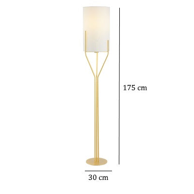 CARTWHEEL FLOOR LAMP